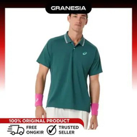 ASICS Men Game Polo SS Top Western 2041A381300| Baju Olahraga Tennis Pria S