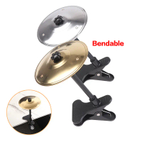 Crash Cymbal, Saiz Desktop, Bentuk Piring Muzik, Bahan Aloi, Sesuai untuk Kemalangan Kereta, Gendang