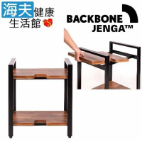 【海夫健康生活館】Backbone Jenga™ 層架系列 Double二層(層板+鐵架)