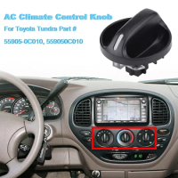 AC Climate Control Knob Switch Replaces 55905-0C010,559050C010 For Toyota Tundra 2000-2006 Air Conditioner Replacement Switch