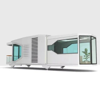 Luxurious Hotel Container House Resort Style Aluminum Alloy Shell Mobile Larger Space Perfab House Capsule Cabin