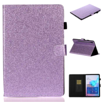 Glitter cover For Samsung Galaxy Tab S6 book style case SM-T860 SM-T865 10.5 inch fashion cute holder protector