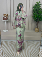 KURUNG KEDAH BATIK MYRA ( SUTERA DOBBY )