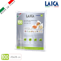 LAICA萊卡 義大利進口 網紋式真空包裝袋 袋式20x28cm(100入)