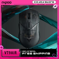Rapoo VT9 Air Transparent Gamer Mouse 2 Mode USB 2.4G Wireless Mouse Lightweight 26000DPI Adjustable PAW3395 Office Gaming Mices