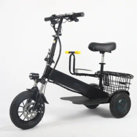 scooter elderly 3 Wheel Powered Portable Ultra Lightweight Compact Collapsible Design tricycle electric bike vintage
