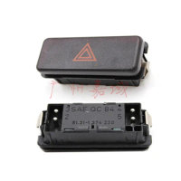 1pc Flasher Light Warning Button AccessoriesCar Hazard Switch For BMW E31 32 34 36 Z3 1988-2003 61311374220 61311390722