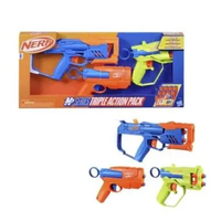 NERF N SERIES TRIPLE ACTION PACK 3 PACK 12 NERF N1 DARTS MAINAN OUTDOOR ANAK MAINAN PELURU GABUS MAI