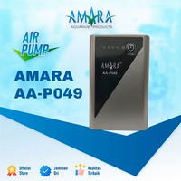 AMARA Akuarium AC/DC Air Pump AA-P049 / Pompa Udara Akuarium 1 Lubang / Aerator Akuarium Oksigen Ika