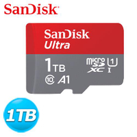【現折$50 最高回饋3000點】SanDisk Ultra microSDXC UHS-I A1 1TB 記憶卡