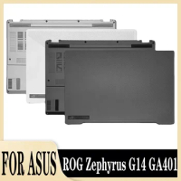 New For Asus ROG Zephyrus G14 GA401 Screen Top Case Laptop LCD Back Cover Bottom shell A C D Shell Gray White computer case