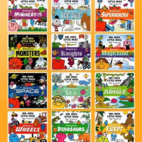 12 Books Box Set by Roger Hargreaves Mr. Men & Little Miss Adventures Collection