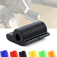 Motorcycle Shift Lever Cover Universal Motor Gear Shifter Pedal Shoe Protector Rubber Cover Anti-skid Foot Peg Motor Accessories