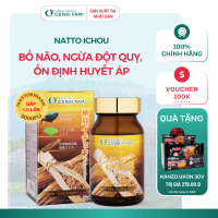 Phòng Ngừa Đột Quỵ, Bổ Não Nattokinase 3000FU Natto Ichou Genki Fami, Nhật Bản