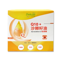 【即期品】多立康輔酵素Q10+沙棘油軟膠囊60粒x3(Q10 30mg)