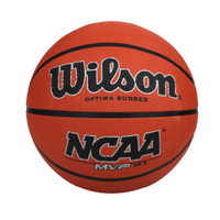 WILSON NCAA MVP 橡膠籃球#6(訓練 室外 戶外 6號球 威爾森「WTB0761XDEF」≡排汗專家≡