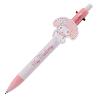 【SANRIO 三麗鷗】蓬鬆毛絨系列 2C原子筆&amp;自動鉛筆 0.5mm 美樂蒂