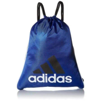 【Adidas】2018時尚Burst大學藍色前後雙用抽繩後背包【預購】