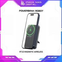 POWERBANK ROBOT RT15 10000MAH MAGNETIC WIRELESS