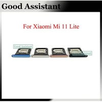 For Xiaomi Mi 11 Lite Mi11 Lite 11Lite Mi 11Youth 4G 5G Sim Tray Micro SD Card Holder Slot Parts Sim Card Adapter Replacement