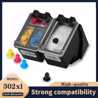 302 Ink Cartridge Remanufactured For HP 302 302XL DeskJet 1110 2130 for HP302XL Envy 4520 NS45 Officejet 3630 3639 printer