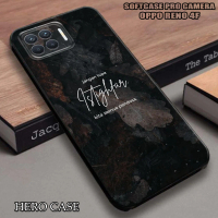 Case For OPPO RENO 4F - casing OPPO RENO 4F - QTS - Case Custom - Case Pro Camera - Softcase - Kesin