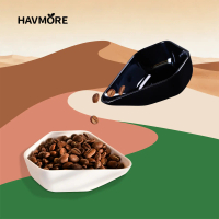 Wholesale coffee bean weighing tray, hand-brewed espresso weighing scale, roasting sample display tr