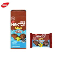 熔巖巧克力味曲奇餅112gX5盒 印尼進口麗芝士餅幹軟心趣曲奇餅幹