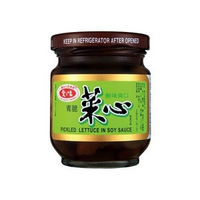 愛之味 青脆菜心 玻璃罐 180g (1罐)【康鄰超市】