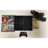 XBOX ONE主機+體感應器Kinect+送5片遊戲片(不拆售,不議價)可自取