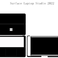 Sticker Skin for Surface Laptop Studio 2022/ Studio 2 2023 14.4" Laptop Carbon fiber Vinyl Protectio