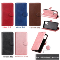 50pcs/Lot Flip Leather Phone Case For Oneplus 9 Pro 8T 9R For One Plus Nord N20 2 N200 CE N100 N10 Wallet Magnetic Cover Stand