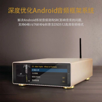 NEWAudio Digital Turntable Android Desktop Player Network WiFi Bluetooth 5.0 USB Digital Output 32Bit/384KHz DSD512 24Bit/192KHz