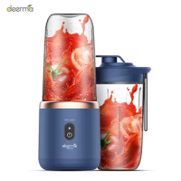 New Deerma Portable Blender 400ml Electric Juicer Lemon Orange Fruit Squeezer Wireless Rechargable Food Processor Home Appliance