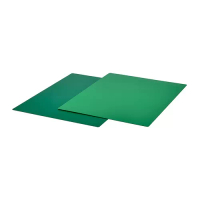 FINFÖRDELA 軟式砧板, 綠色/亮綠色, 28x36 公分