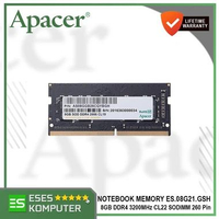 RAM Laptop Apacer SODIMM DDR4 8GB 3200MHz CL22 | ES.08G21.GSH