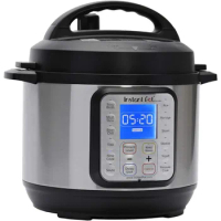 Instant Pot Duo Plus 9-in-1 Electric Pressure Cooker, Slow Cooker, Rice Cooker, Steamer, Sauté, Stainless Steel/Black