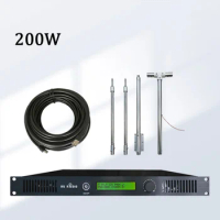 Dipole Antenna + 15 Meters Cable+200W FM Transmitter 200 Watts