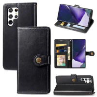 Soft Leather Wallet Cards Magnetic Phone Case For Samsung Galaxy A50 A42 A41 A40 A33 A32 A31 A30 Note 9 8 Horizontal Flip Cover