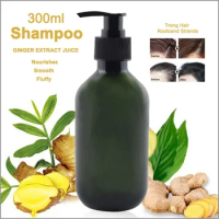 Base Hairdressing Plant Herbal Anti-dandruff Shampoo Private Label Neutral Ginger Oil Control Anti-hair Loss Shampoo Custom Logo