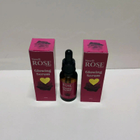 New R Rose Scent Glowing Serum 2Pcs 20Ml Original Bpom Dengan Aroma Mawar Segar Untuk Kulit Lebih Ce