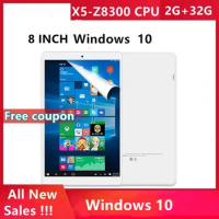 Newest Sales 8 INCH Tablet Mini Tablet 2GRAM+32GROM Z3735 CPU Windows 10 Office Dual Camera Quad Core WIFI Support Micro USB