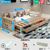 實木沙發床兩用可折疊床小戶型1.5米1.8雙人單人坐臥的多功能沙發