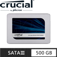 Crucial 美光 MX500 500GB SATA ssd固態硬碟 (CT500MX500SSD1) 讀 560M/寫510M