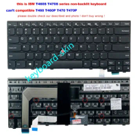 New US Keyboard No-backlit For lenovo IBM ThinkPad T460s T470s ---(can't compatible T460 T470 T460P T470P) laptop
