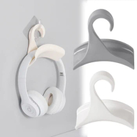 Universal Headphone Stand Headset Holder Adhesive Gaming Headphone Hanger Hook Desk Wall Mounted Headset Hanger For Airpods Max