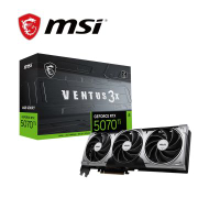 微星 RTX 5070 Ti 16G VENTUS 3X 顯示卡 (組合包)