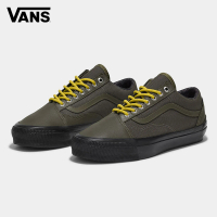 VANS 官方旗艦 Premium LX Old Skool Gore-Tex 男女款墨綠色滑板鞋