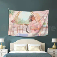 She-Ra Catradora Domestic Life Tapestry Living Room Bedroom Catradora Shera Spop Catra Adore Domesti