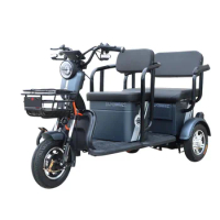 Factory 1000w Electric Adults Scooter 3 Wheel 3 Seats Bicycle Adult Moto Electric Leisure Mobility Electric Tricycle Three Wheel